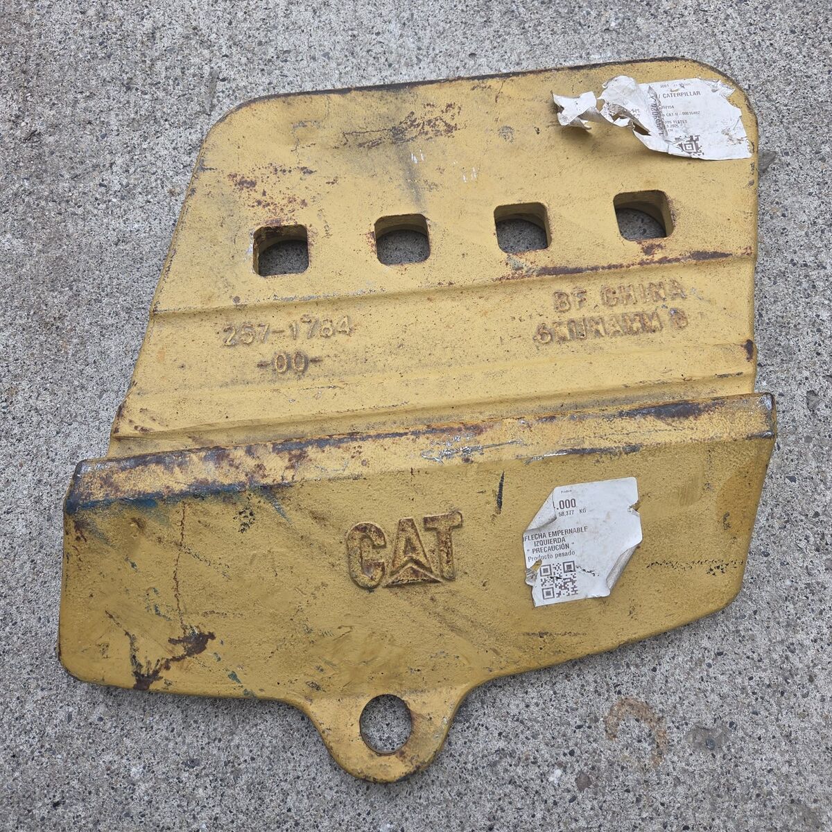 CAT 257-1784 HALF ARROW SEGMENT 45mm BOLT ON LH