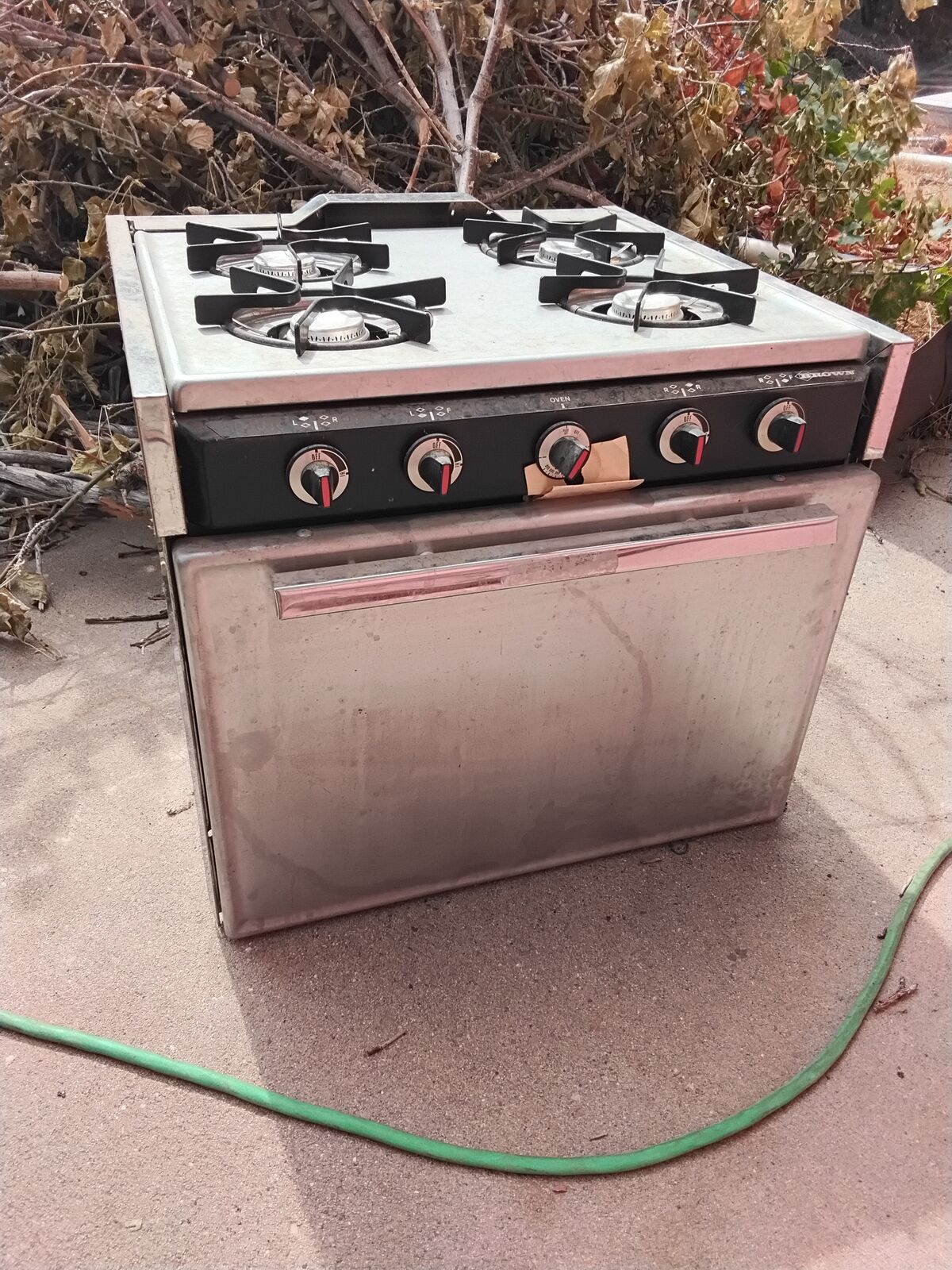 Rv stove/oven