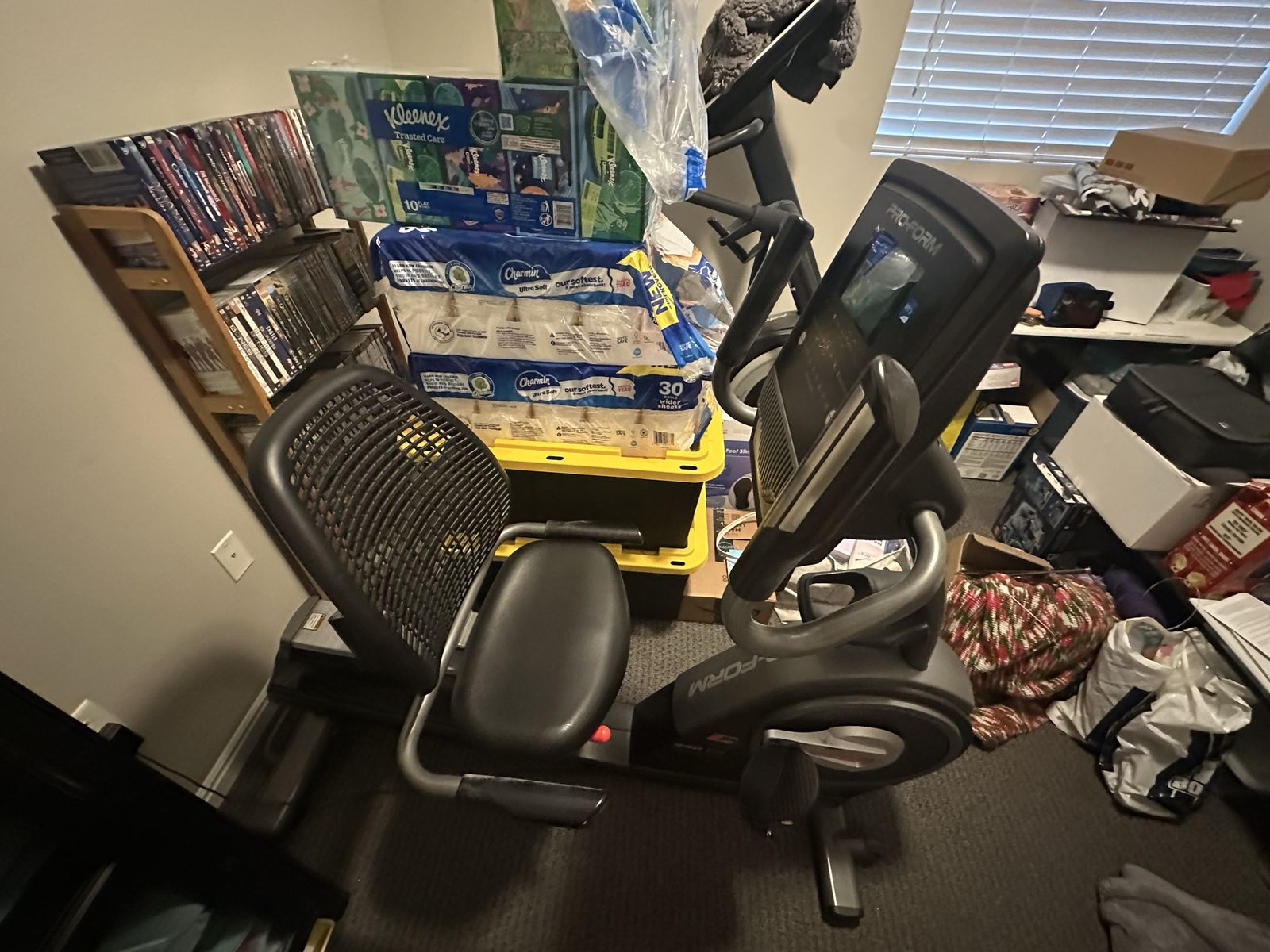 Pro-Form Exercise Bike Recumbent with Digital Display and iFIT Compatibility