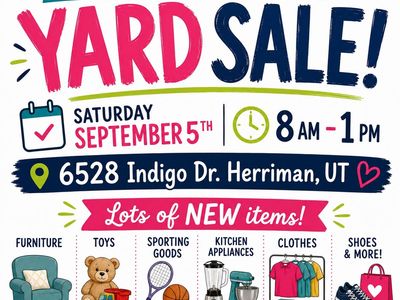multi family yard sale!