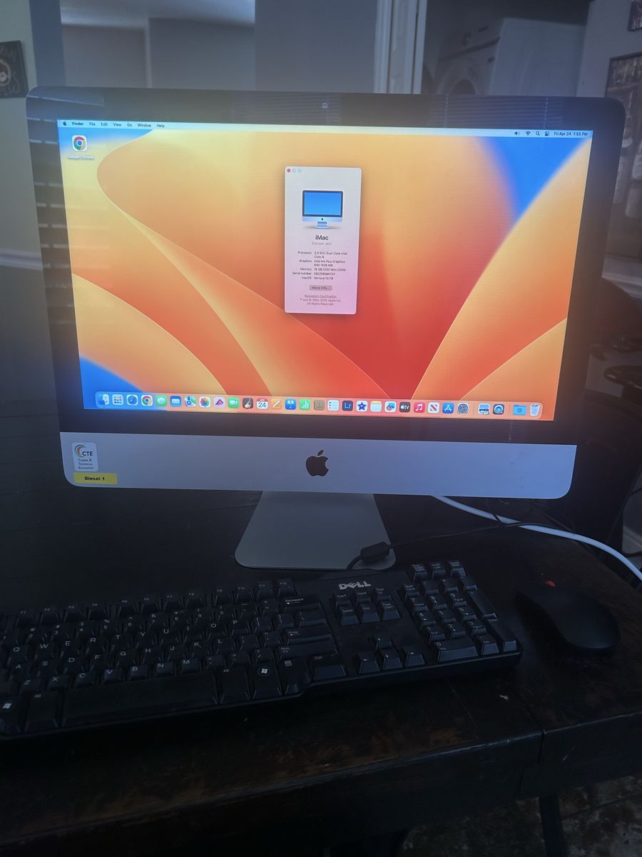 2017 iMac 21inch with Ventura