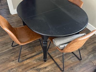 FREE DINING ROOM TABLE + CHAIRS