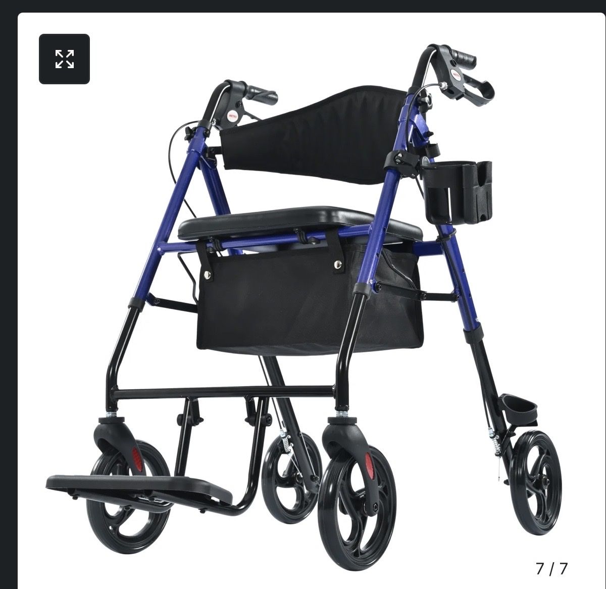 Metro Monility Rollator Walker W/8" Wherls - NEW