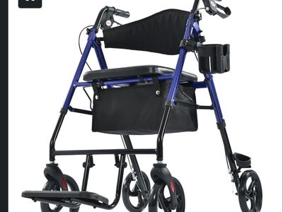 Metro Monility Rollator Walker W/8" Wherls - NEW