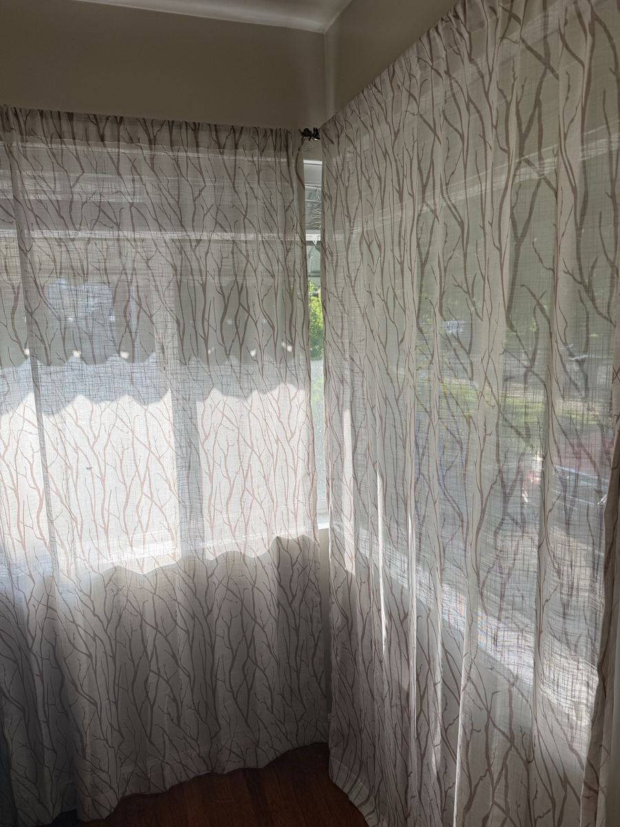 Sheer curtains