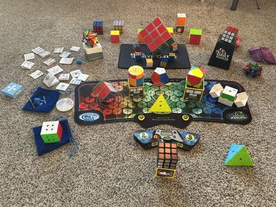 Huge Rubik’s Cube / Speed Cube Collection – 30+ Cubes & Accessories (Fun puzzle games for Kids, Teens, & Adults)