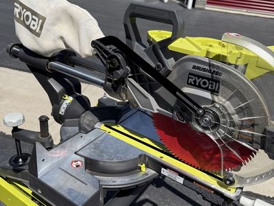 Ryobi Sliding Compund Miter Saw and Ryobi Stand