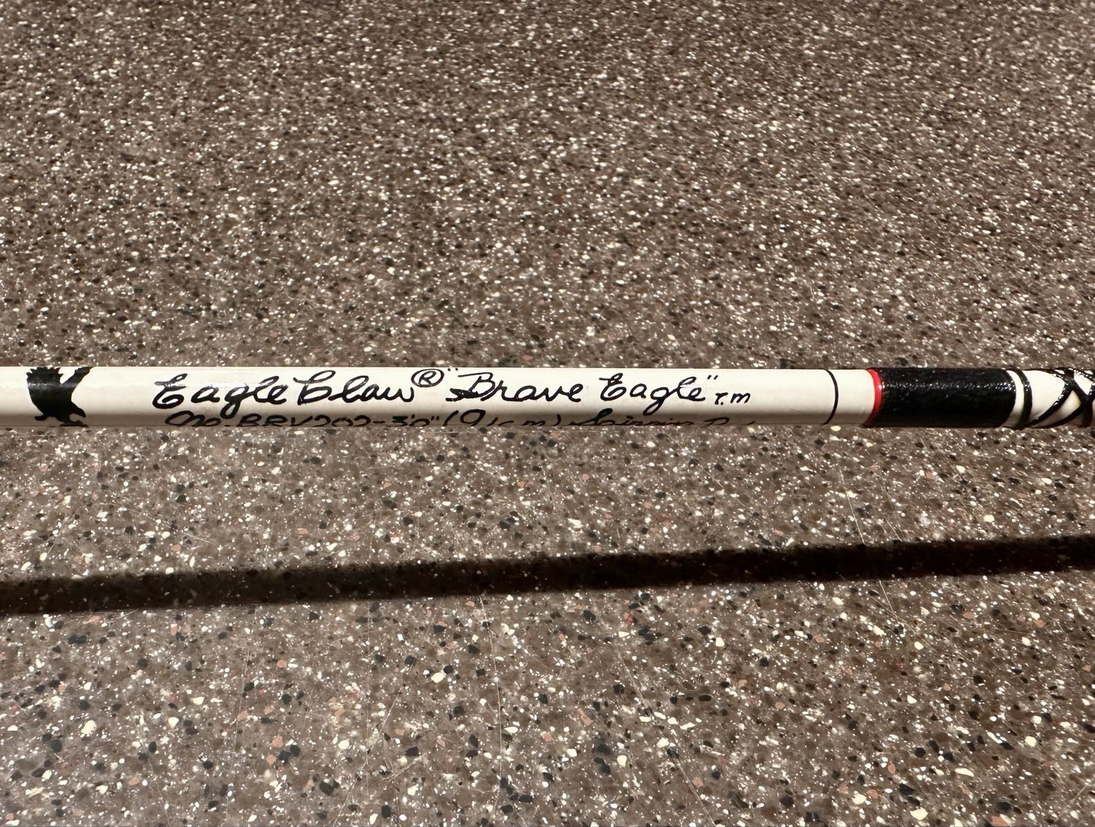 Rare Vintage Eagle Claw "Brave Eagle" BRV202 Spinning Rod – Wright & McGill – Excellent Condition