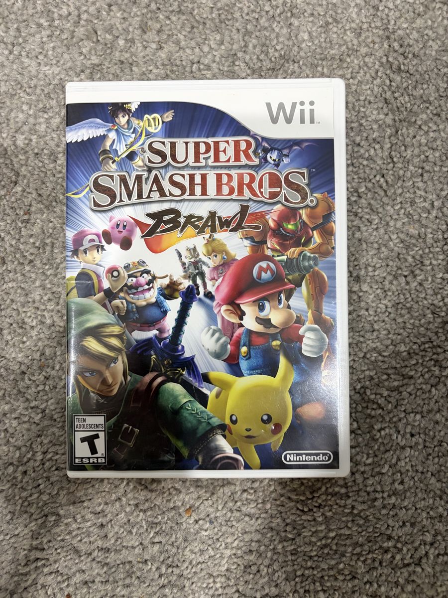 Nintendo Wii Super Smash Bros. Brawl - Great Condition