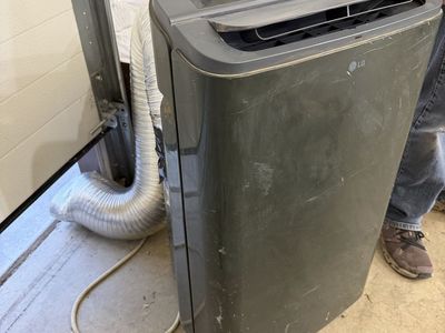 LG Portable Air Conditioner with Digital Control Panel and Hose
