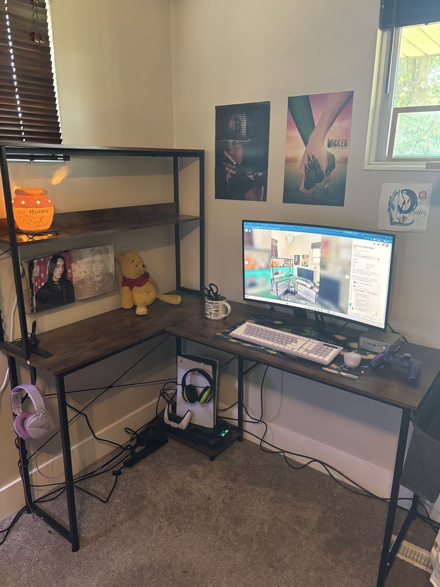 L shaped Gaming/ Office Desk
