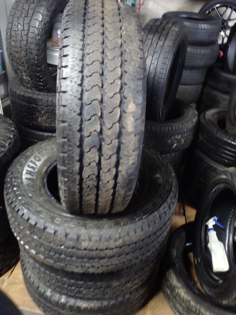 265/70R17 FIRESTONE TRANSFORCE A/T2 SET OF USED TIRES