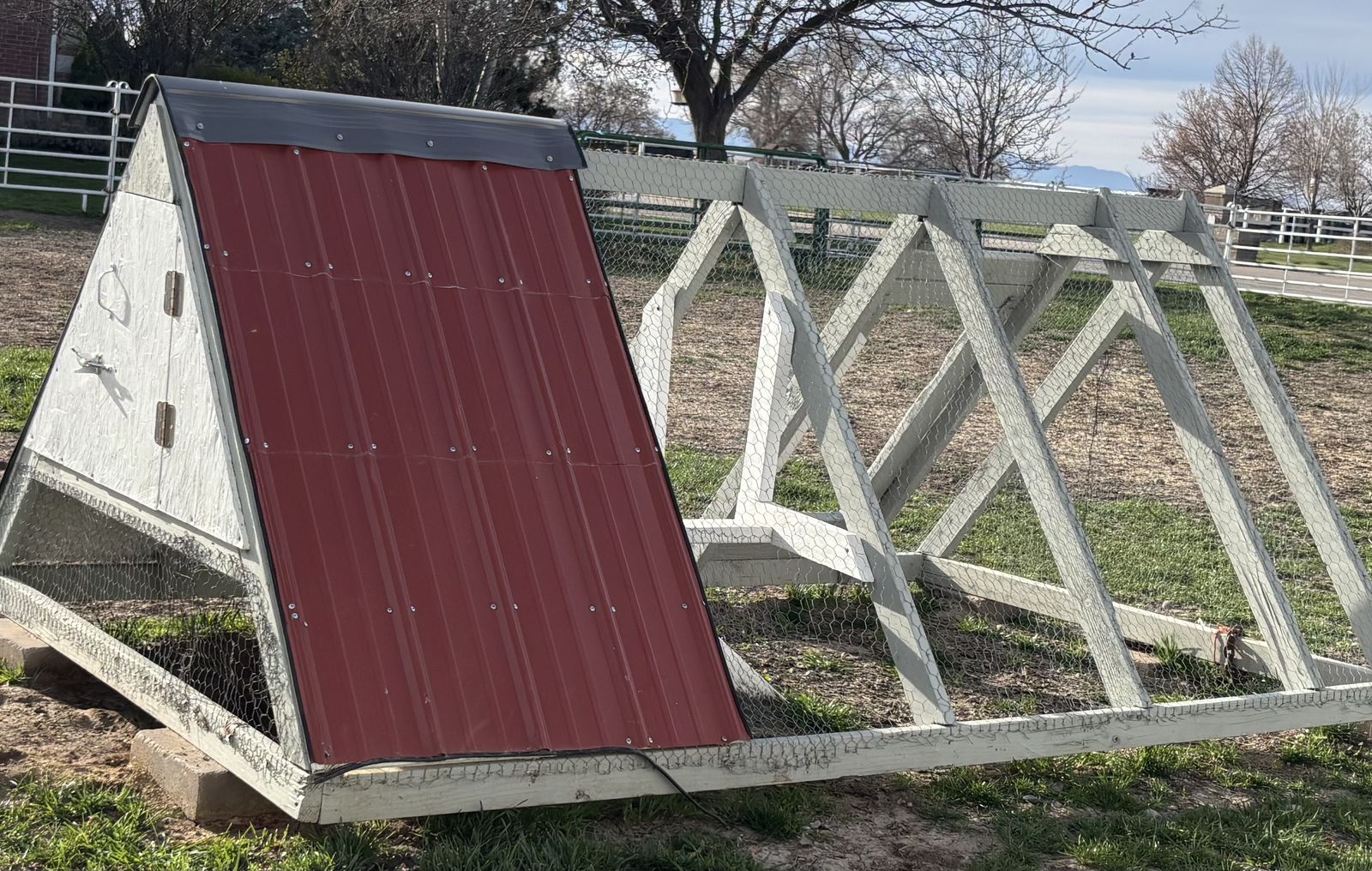 A Frame Chicken Coop