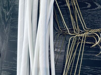 Quilters hangers 8 @ 16 inch 12 @ 18 inch