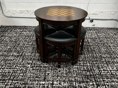 COSTCO WELL UNIVERSAL 5-PIECE GAMING TABLE!!