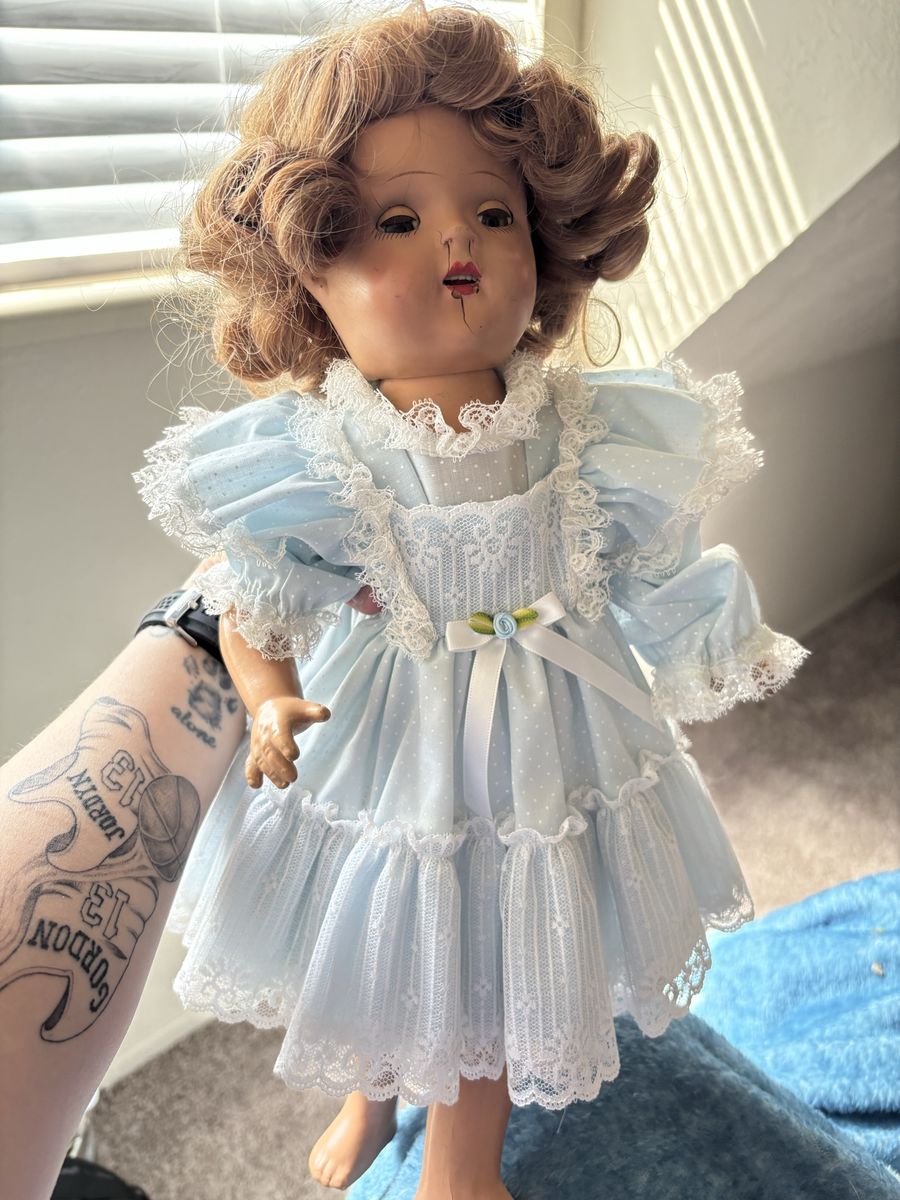 Original 1930 Shirley Temple Doll In Original Dress