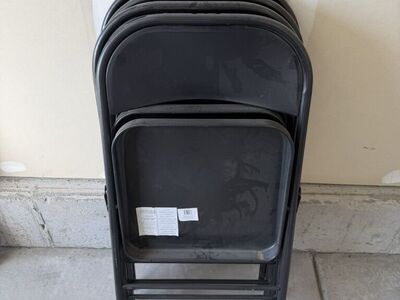 Black Folding Chairs