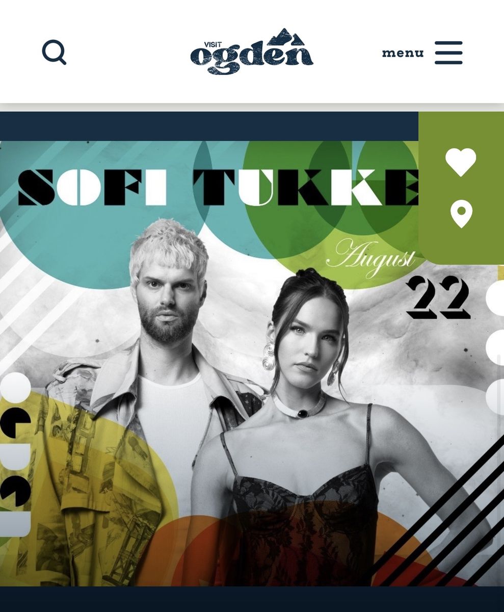 Sofi Tukker Concert Tickets - Ogden Twilight August 22