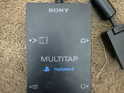 Sony PlayStation 2 PS2 Multitap Adapter SCPH-10090 - Enhance your PS2 Multiplayer Experience