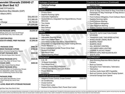 2026 Chevrolet Silverado 2500 LT