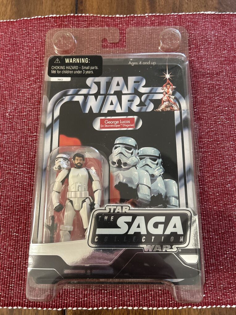 George Lucas Stormtropper Disguise SAGA Star Wars