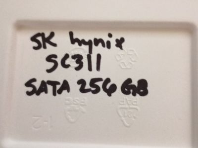 256GB SK HYNIX SSD