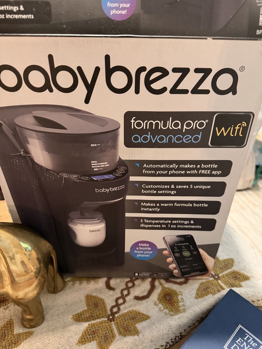 Baby Brezza Formula Pro Advanced WiFi Automatic Formula Dispenser - Black