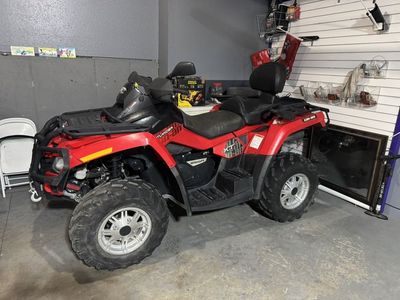 2010 Can Am Outlander Max XT 800 W/ Trailer