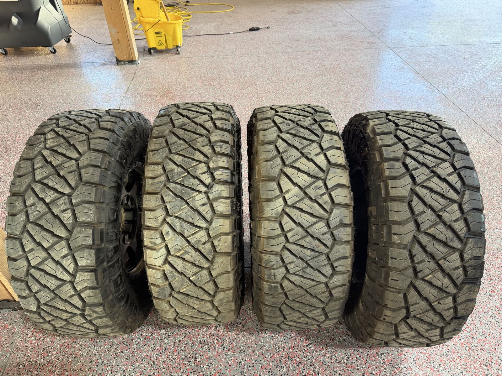 315/7017 nitto ridge grappler tires and ultra wheels