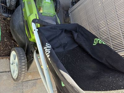 Greenworks Electric Lawn Mower and String Trimmer