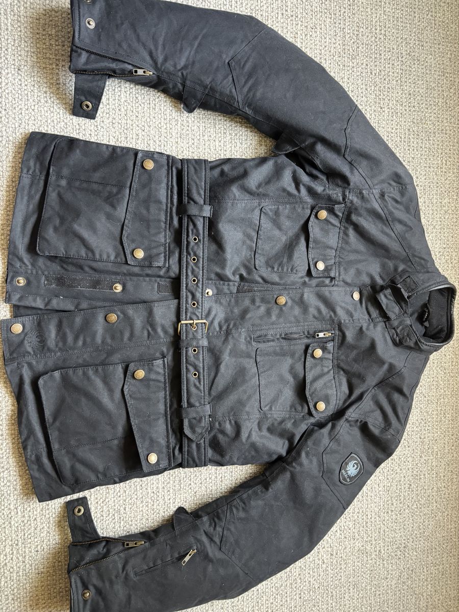 Merlin Wax Cotton Motorcycle Jacket, 200 OBO, near new condition.