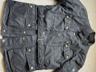 Merlin Wax Cotton Motorcycle Jacket, 200 OBO, near new condition.