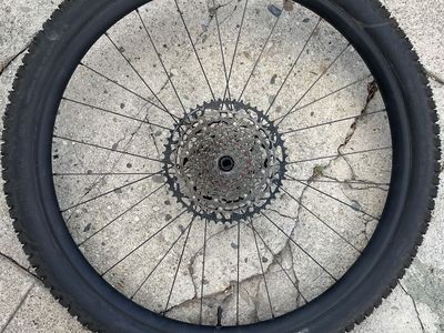 Specialized Rear Mountain Bike Wheel 29’’ with Eliminator Grid Trail T7 Tire & SRAM Cassette
