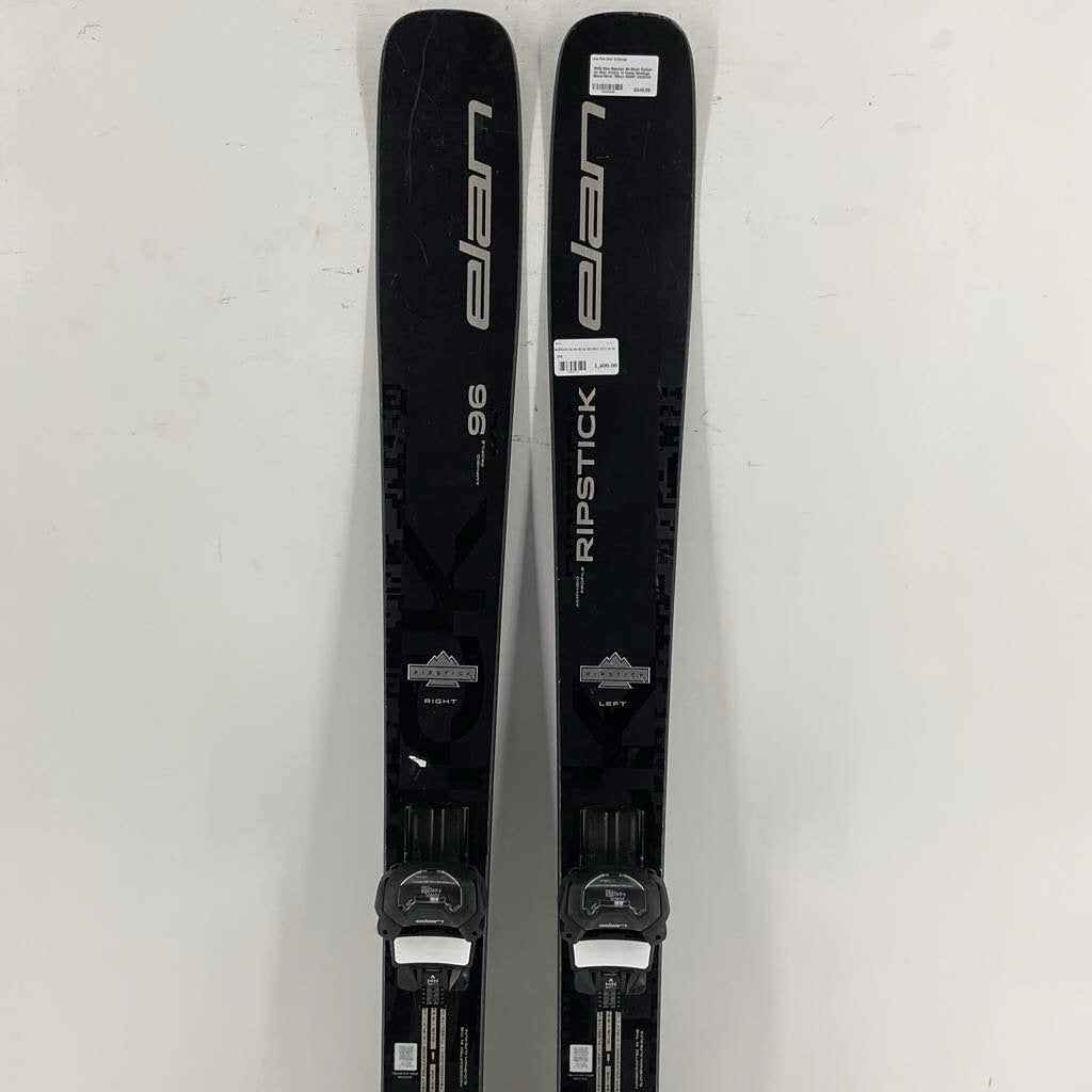 2026 Elan Ripstick 96 Black Edition w/ Elan Attack 14 Demo Bindings