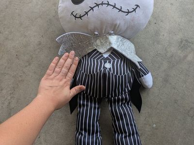 Large Jack Skellington Plush - Disney Nightmare Before Christmas Plush Doll