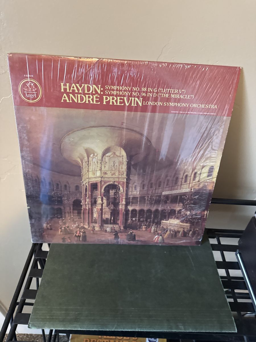 Haydn Symphonies No. 88 & 96 - Andre Previn / London Symphony Orchestra Vinyl Record