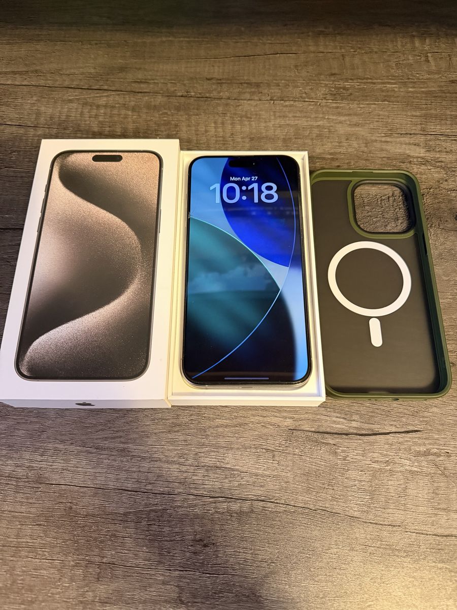 iPhone 15 Pro max - unlocked