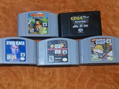n64 game bundle including Diddy Kong Racing! trades considered!