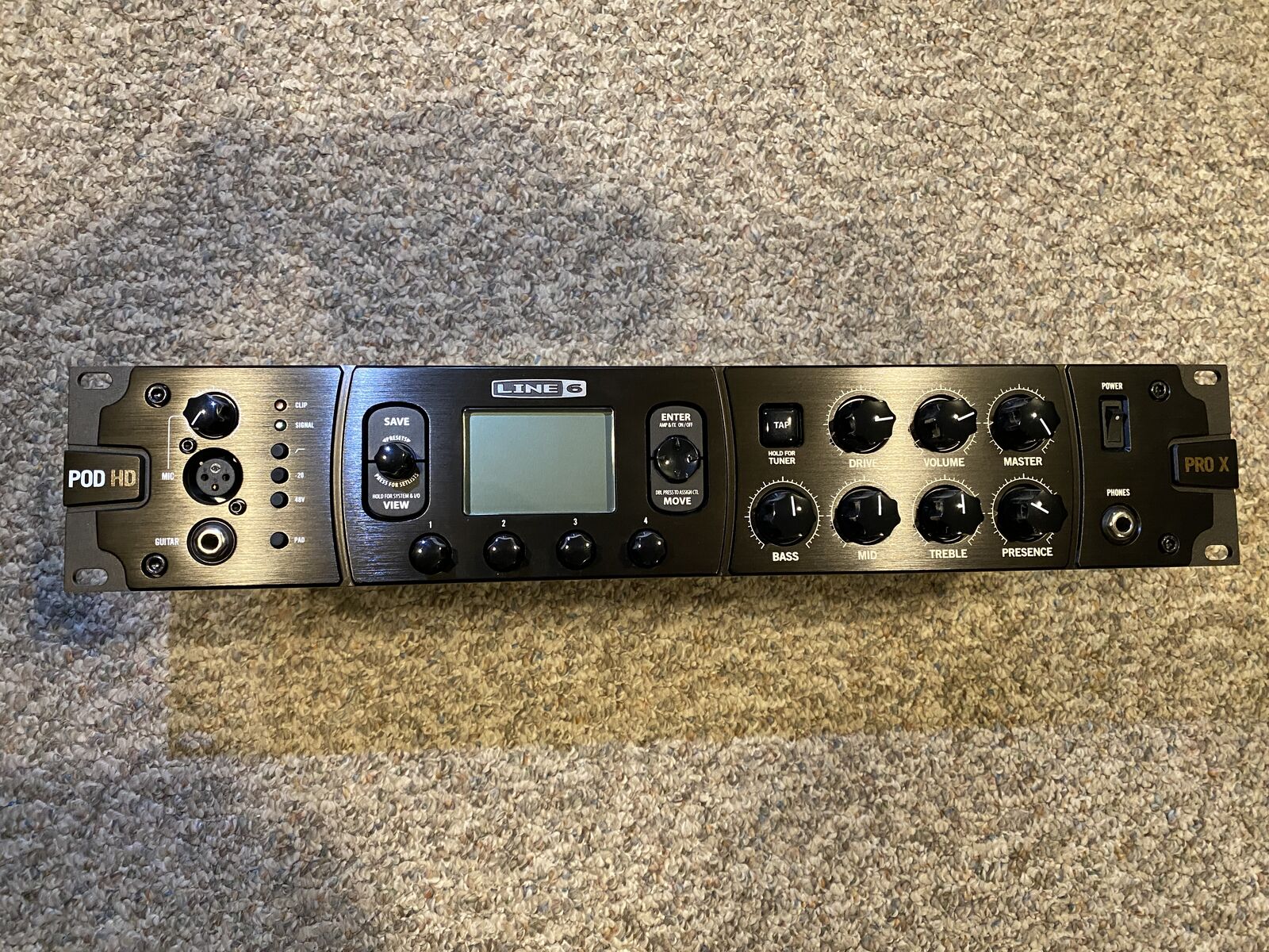 Line 6 POD HD Pro X | Rack Guitar Modeler