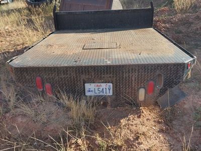 Diamond Plate Flatbed Truck Bed