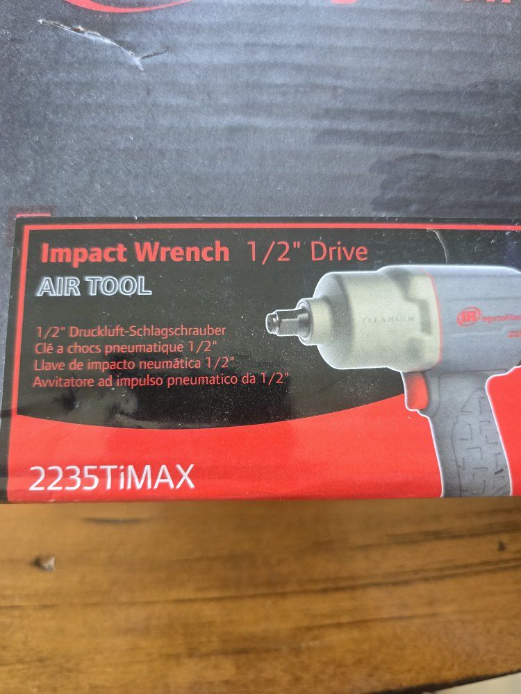 Ingersoll Rand 2235TiMAX 1/2" Drive Titanium Air Impact Wrench