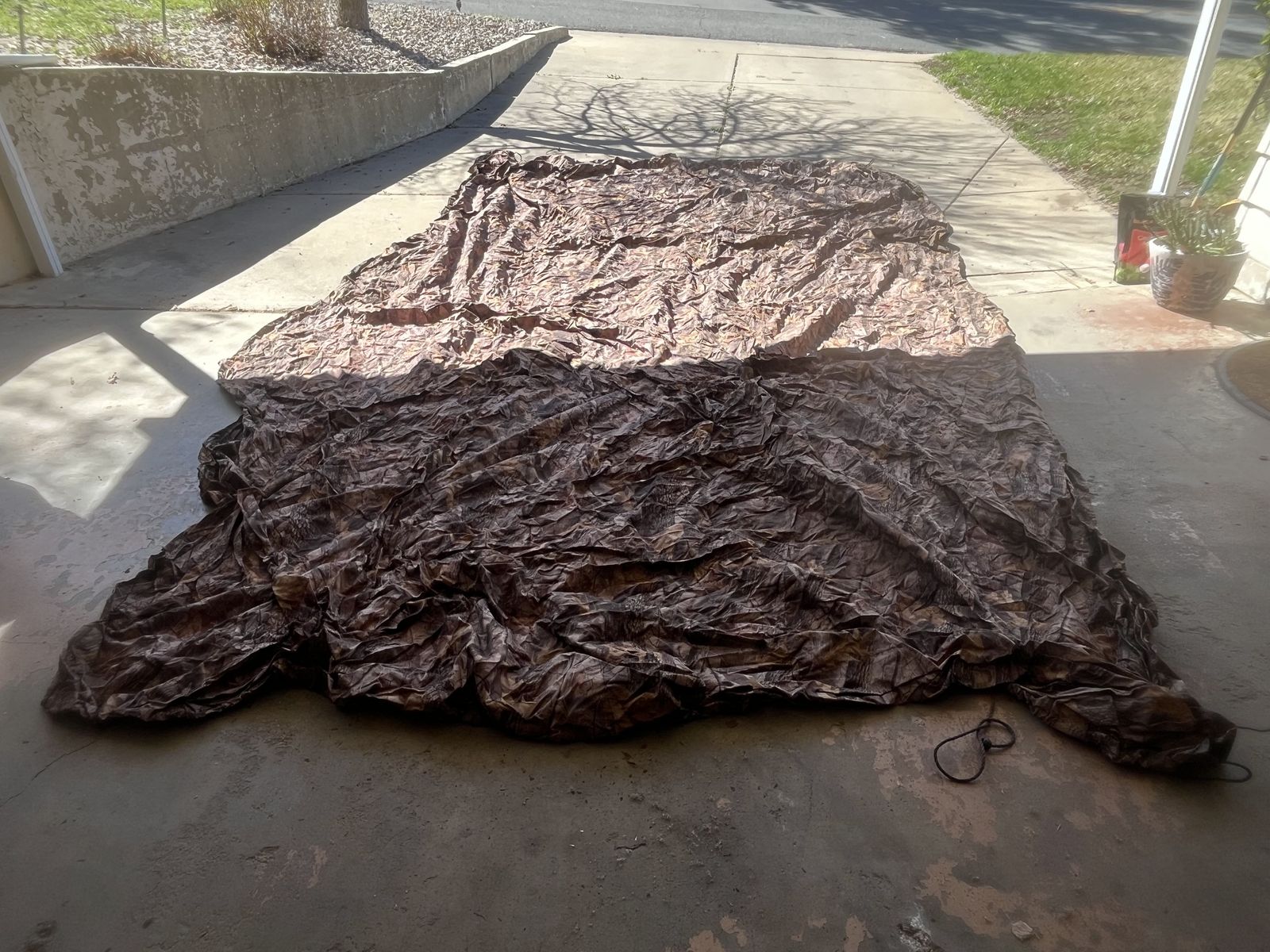 Real Tree Hunting Blind