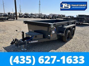 5x10 Lamar DS Dump Trailer - 18" Sides - 7K GVWR -