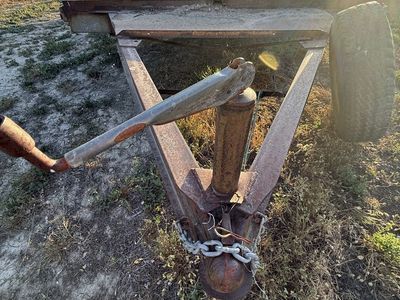 ESTATE Sale—> 8x20 Heavy Duty Tandem Axle Flatbed Trailer $200 OBO