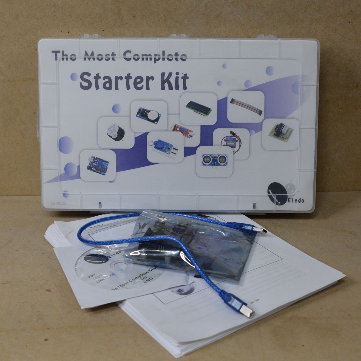 ELEGOO UNO R3 "The Most Complete Starter Kit" Arduino Electronics Learning Kit