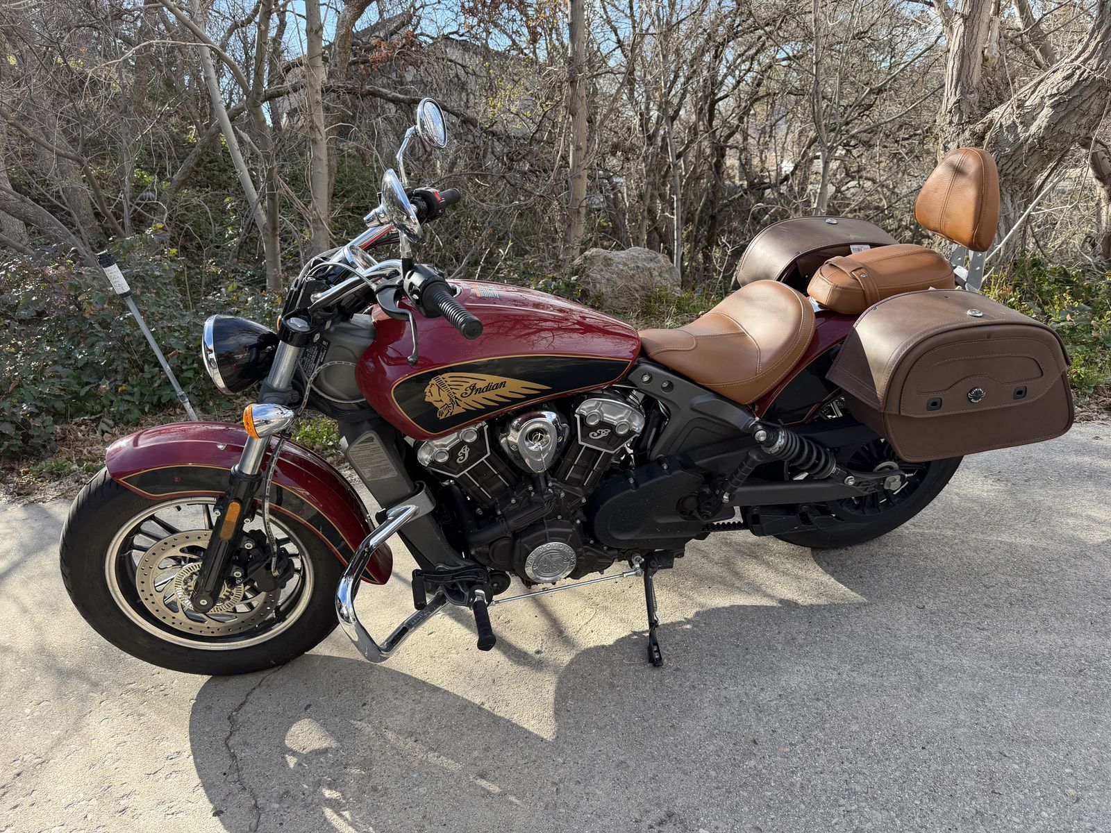 2017 Indian Scout - Low Miles