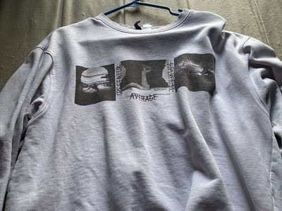 Divided by H&M Graphic Sweatshirt White Large