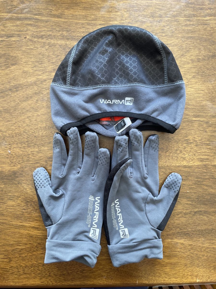 Warm Motorcycle Gear - Beanie and Gloves