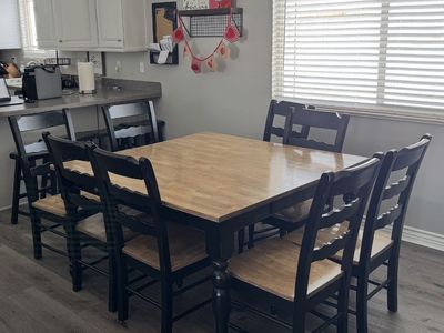 Kitchen Table with 8 chairs