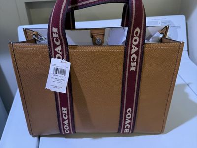 Coach Leather Field Tote Bag